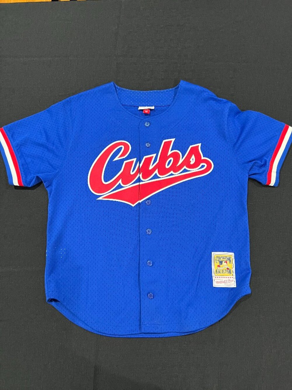 Men's Chicago Cubs Ryne Sandberg Mitchell & Ness Royal Cooperstown 1996